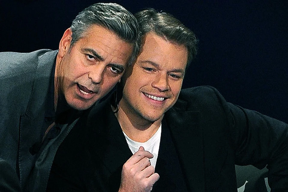 Джордж Клуни выбрал объектом для розыгрыша Мэтта Деймона