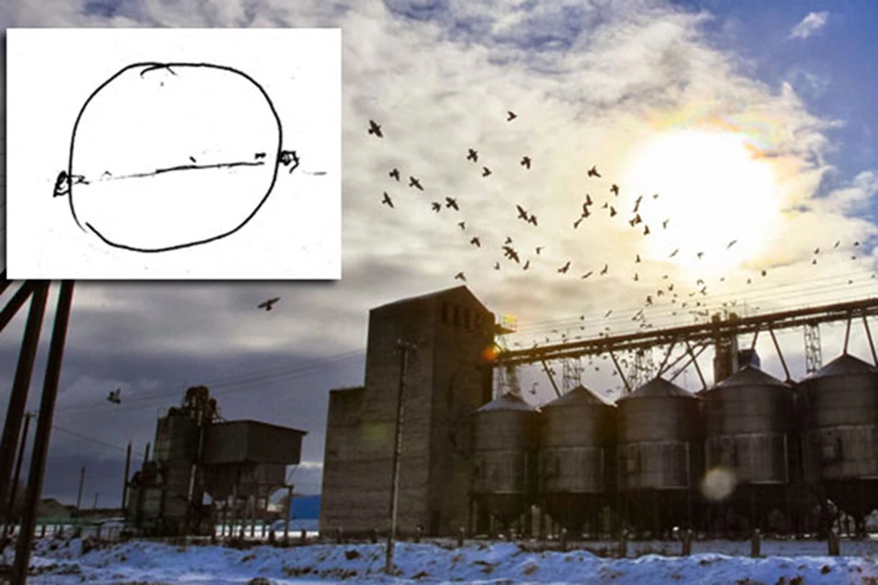 Один из очевидцев зарисовал то, что увидел в небе под Ивацевичами.
ФОТО: ufo-com.net