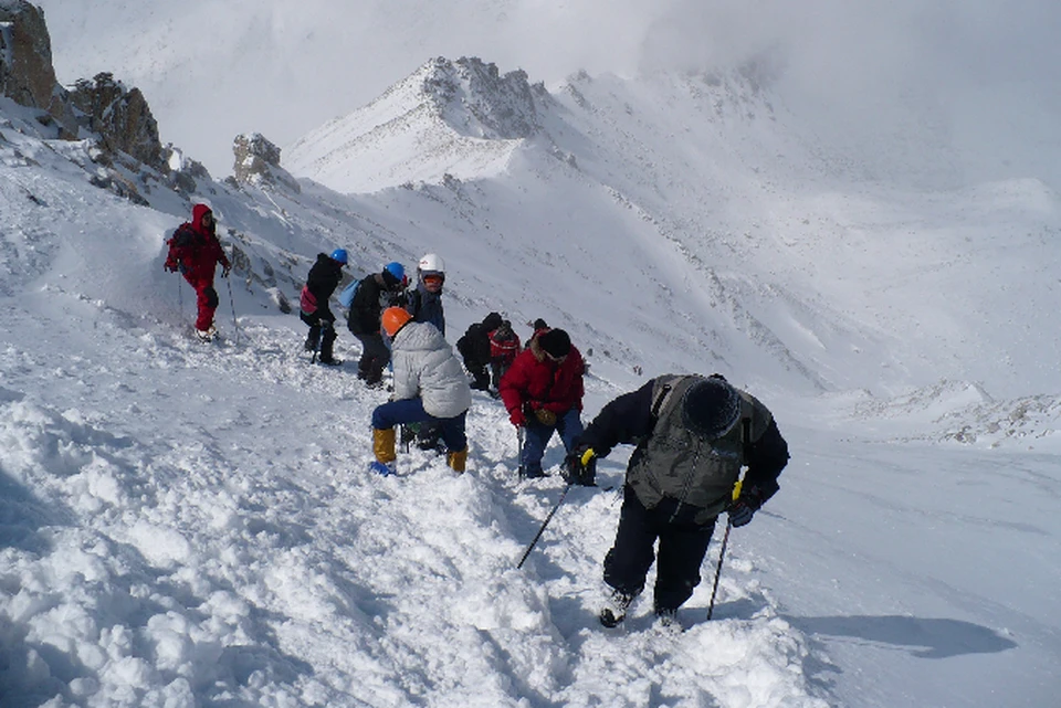 Восхождение на высочайшую вершину Саян, Мунку-Сардык. Фото предоставлено Республиканским агентством по туризму Бурятии.