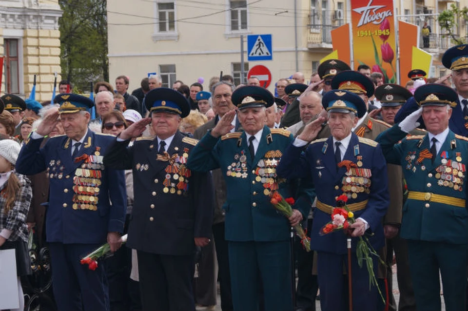 Фото ветеранов великой отечественной войны на параде