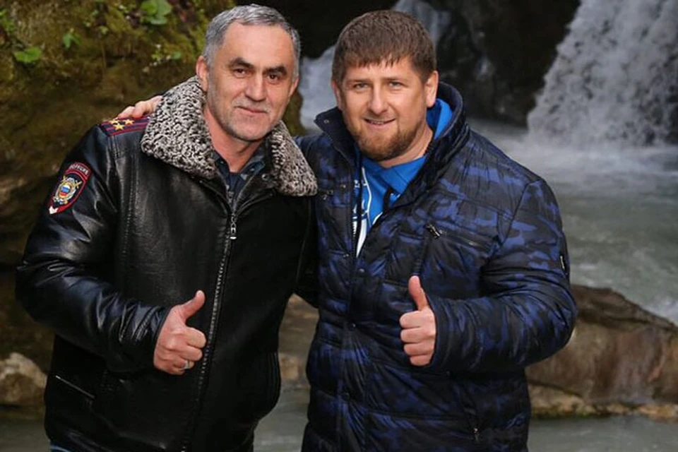 Рамзан Кадыров и Нажуд Гучигов. Фото: Instagram.