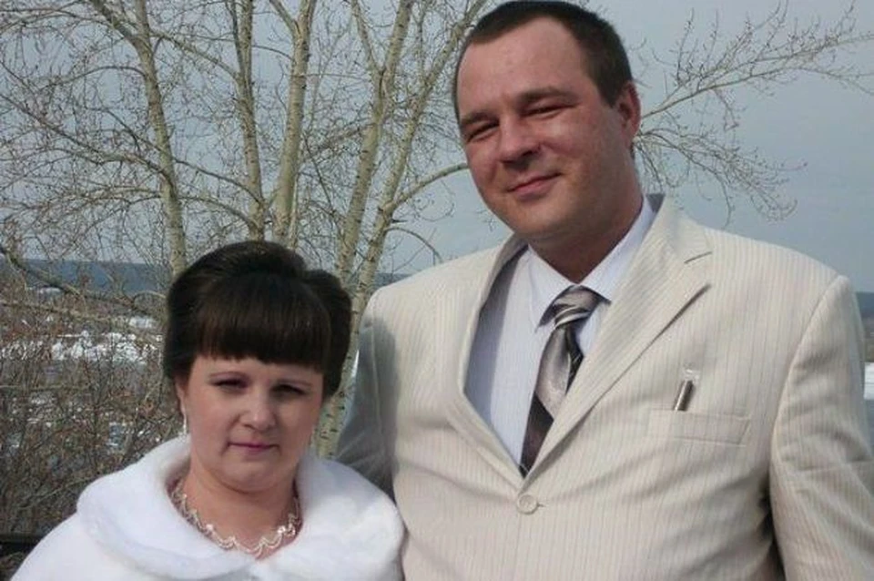 Александр Андреев с женой.