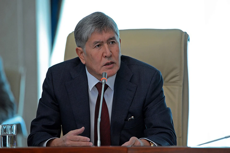 Президент Киргизии Алмазбек Атамбаев. Фото: Официальный сайт президента
