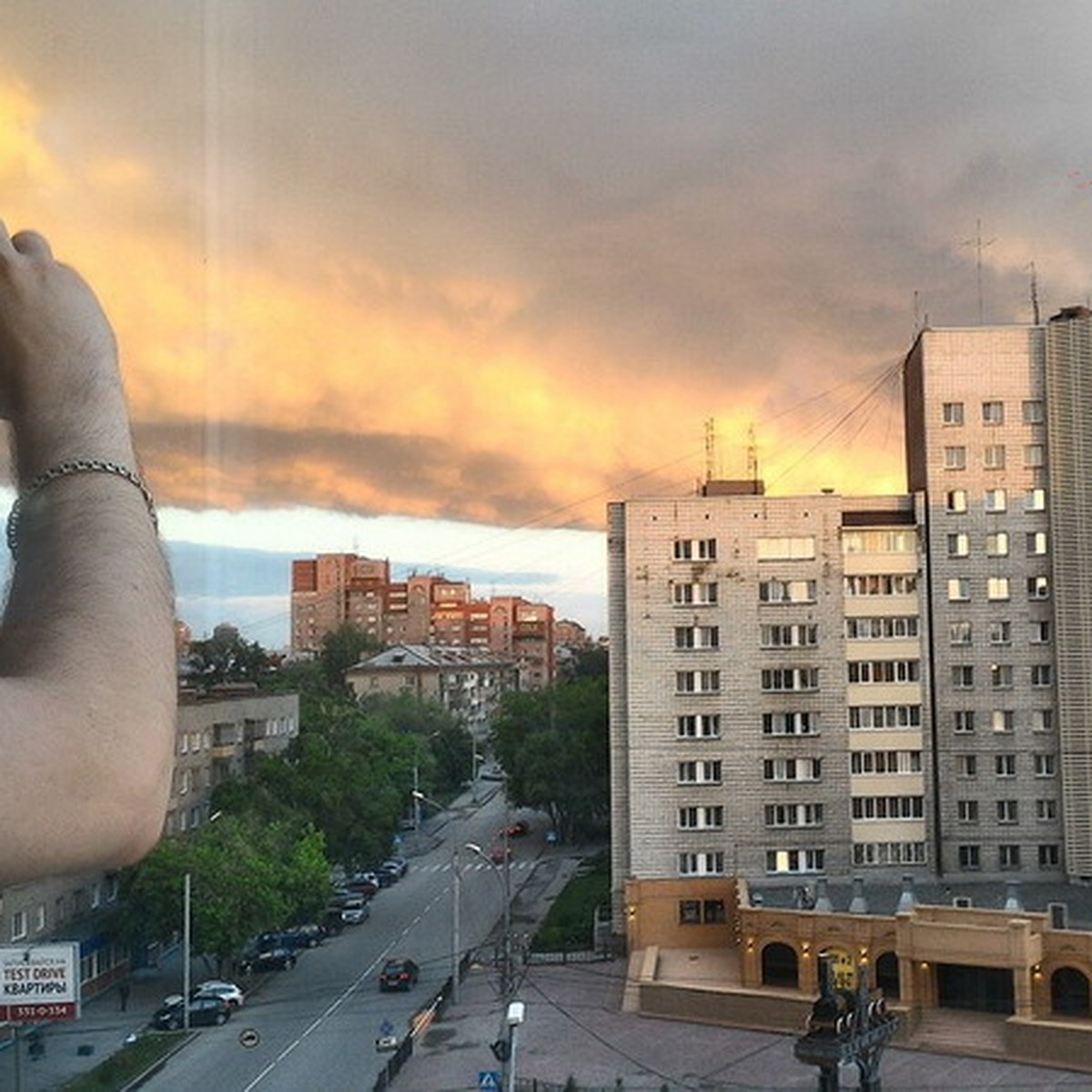 Огненное Небо Превратило Новосибирск В Мордор - Kp.ru