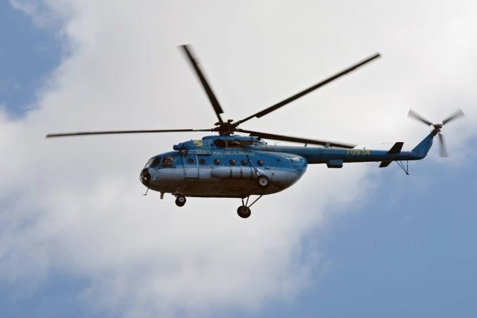 Ми-8 упал в 30 метрах от побережья Шантарских островов