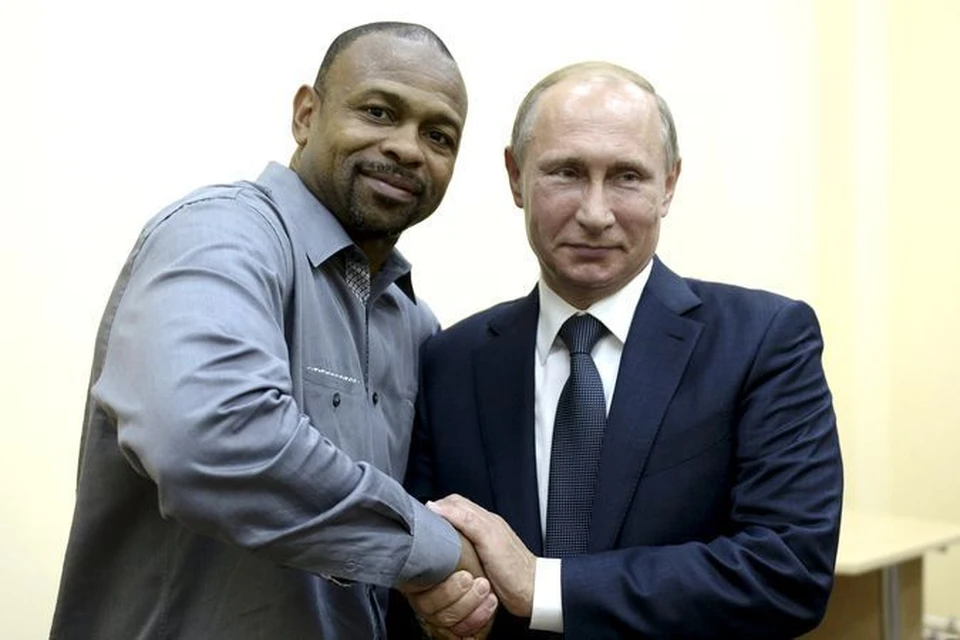 Путин и Рой Джонс встретились в Севастополе