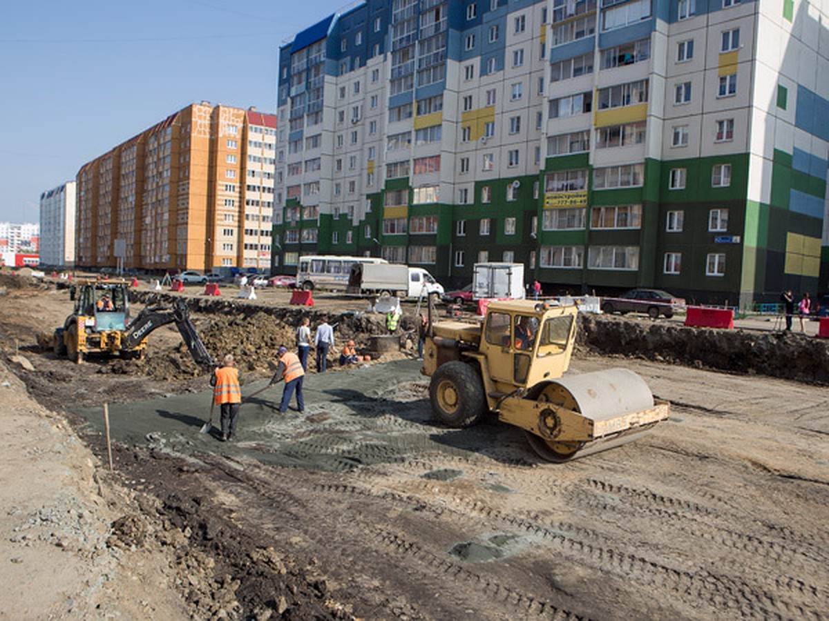 В челябинском микрорайоне Чурилово строят новые дороги - KP.RU