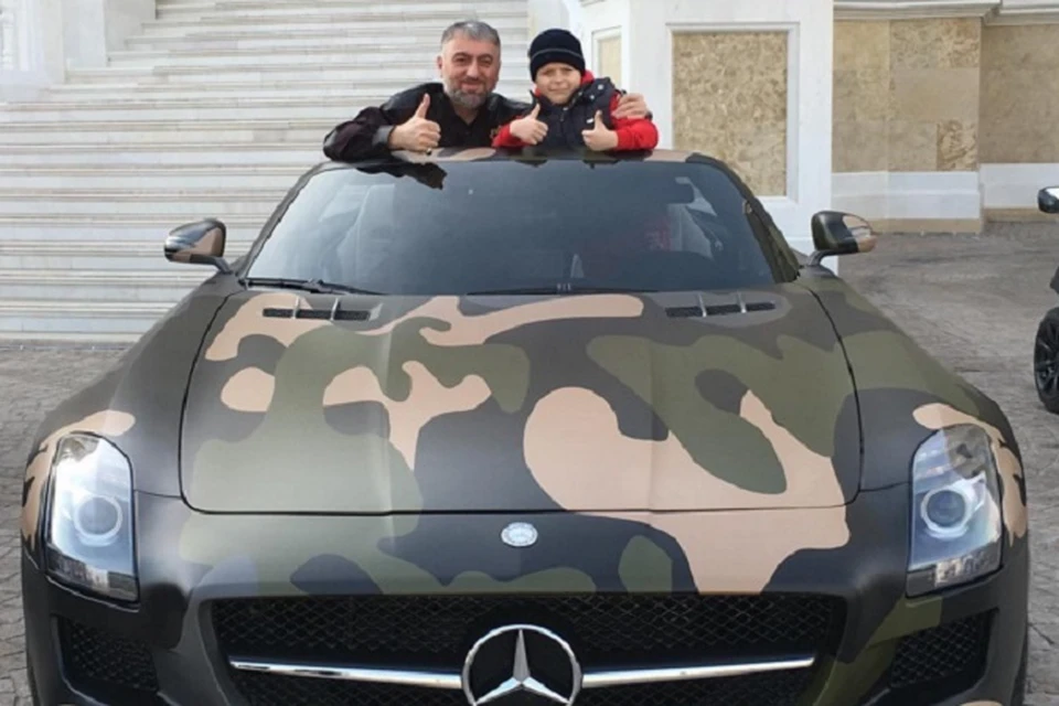 Новый автомобиль Адама Кадырова. Фото: Instagram Адама Делимханова.