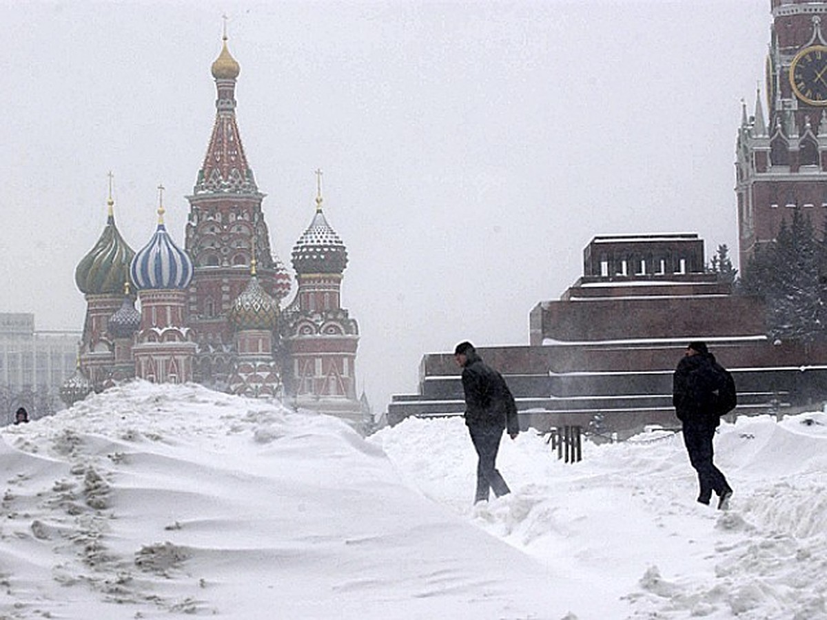 В Москве сугробы выросли до 14 сантиметров - KP.RU