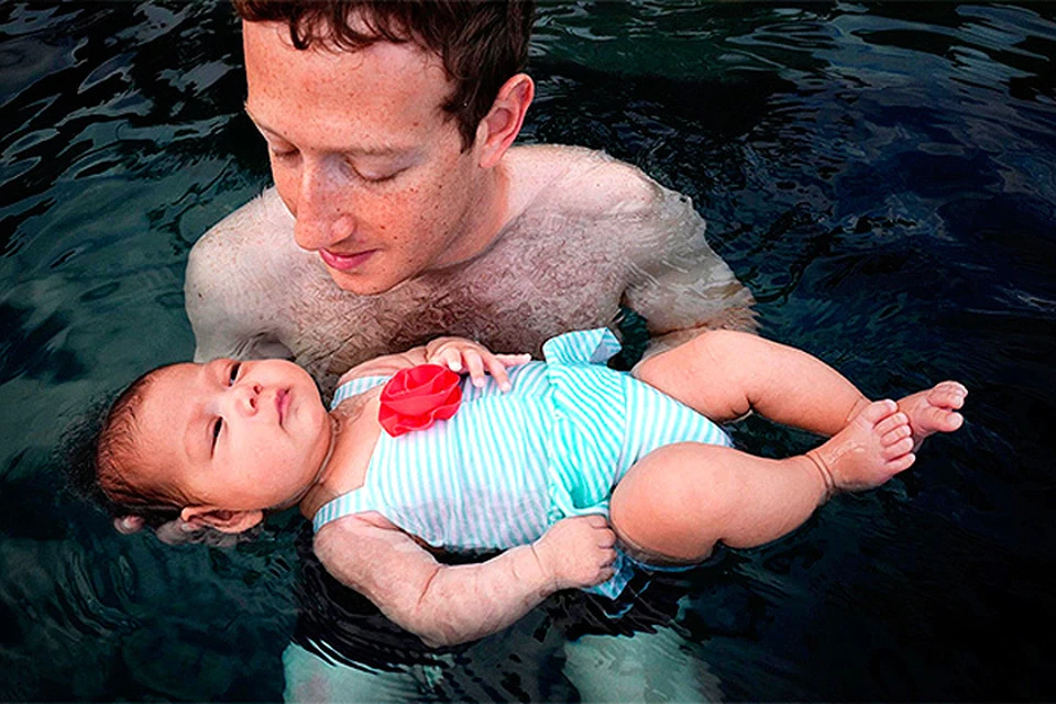 Глава Facebook поделился с подписчиками новым фото с малышкой