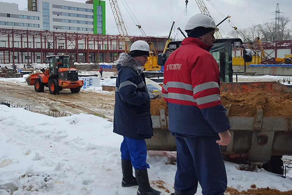 Здесь возводится современное депо для обслуживания северного направления Люблинско-Дмитровской линии