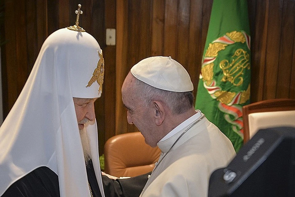 Патриарх Кирилл и Папа Римский объединились против терроризма.