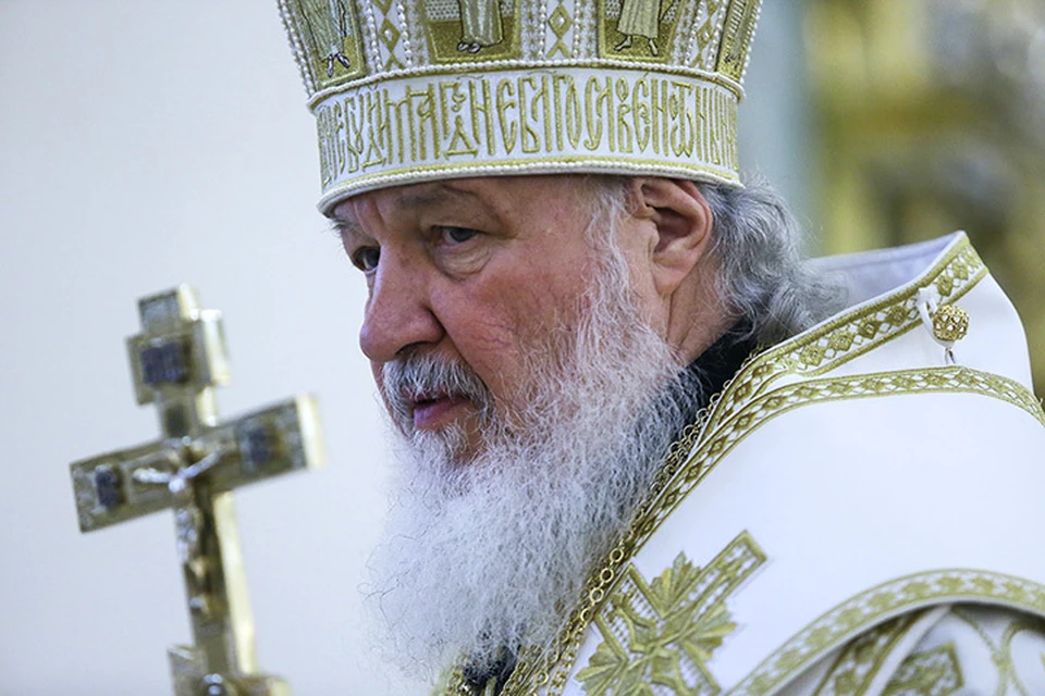 Патриарх Кирилл. Фото:  Александр Щербак/ТАСС