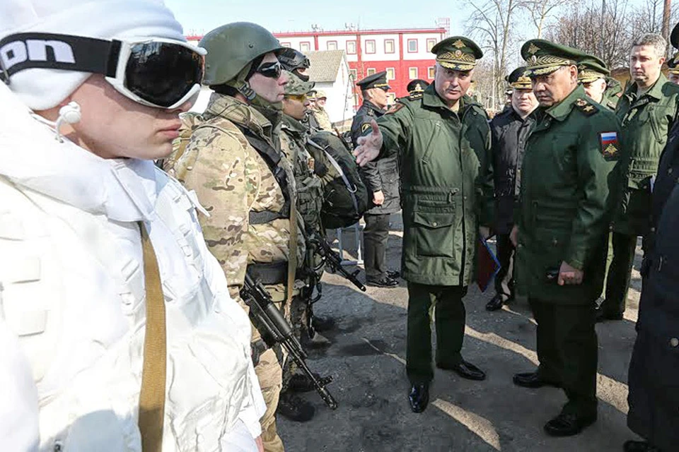 Министр обороны России посетил воинские части Калининградской области. Фото: Министерство обороны РФ