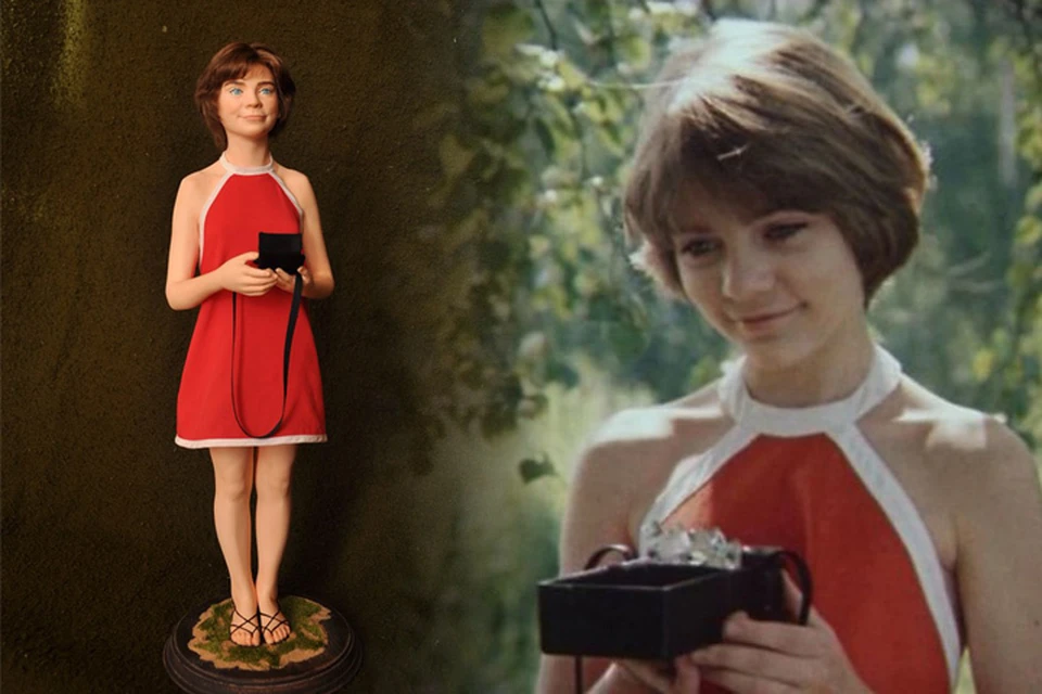 Самой Наталье Гусевой очень понравился ее кукольный двойник. Фото: Faceebook Елены Мисюна, кадр из фильма