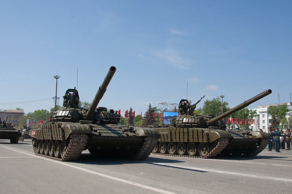 По площади Куйбышева пройдут 70 единиц техники