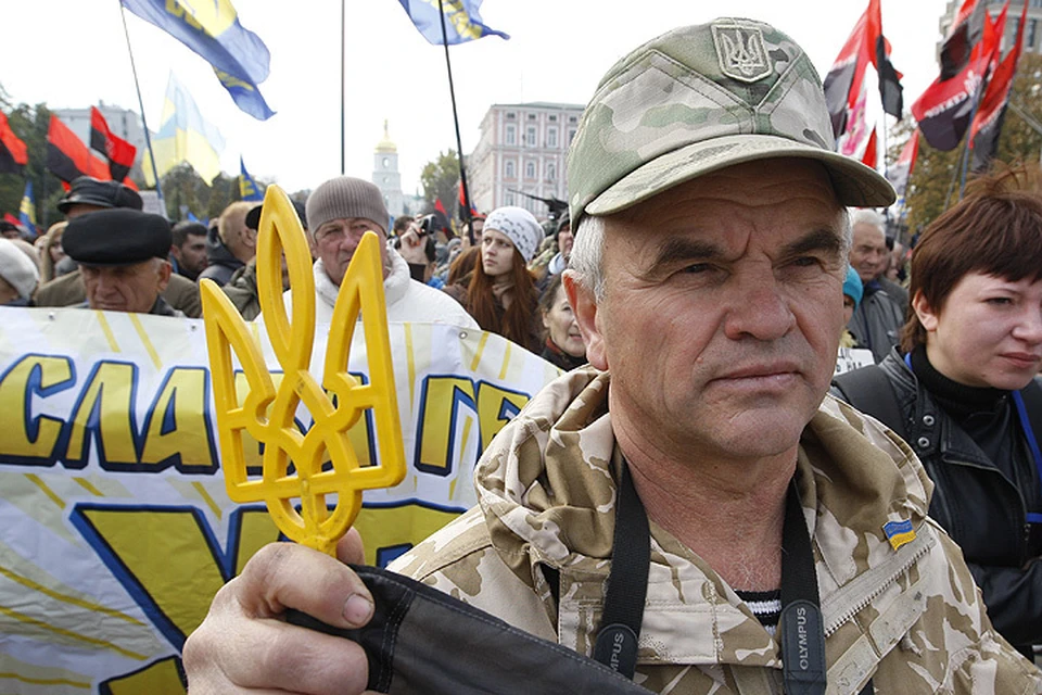 Выражая свое возмущение, националисты попутно проливают свет на то, что оказывается отбор на самой Украине для участия в «Евровидении» Джамала прошла с помощью фальсификаций. Фото: Vladimir Sindeyeve/NurPhoto/Zumapress/TACC