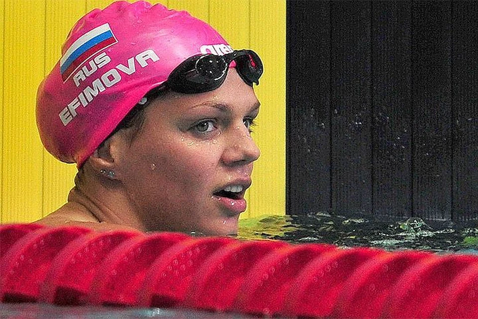 Юлия Ефимова была дисквалифицирована в свое время за допинг