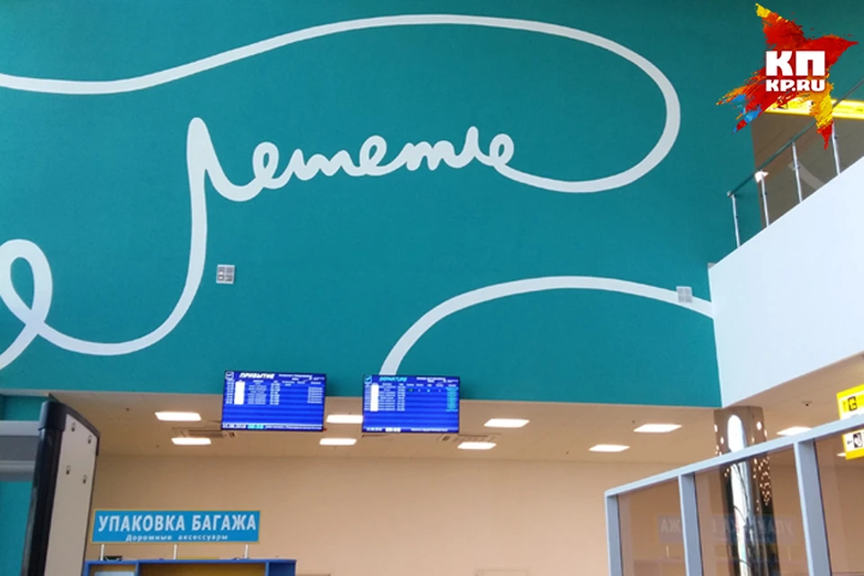 Художественное оформление аэропорта взбудоражило фантазию волгоградцев.