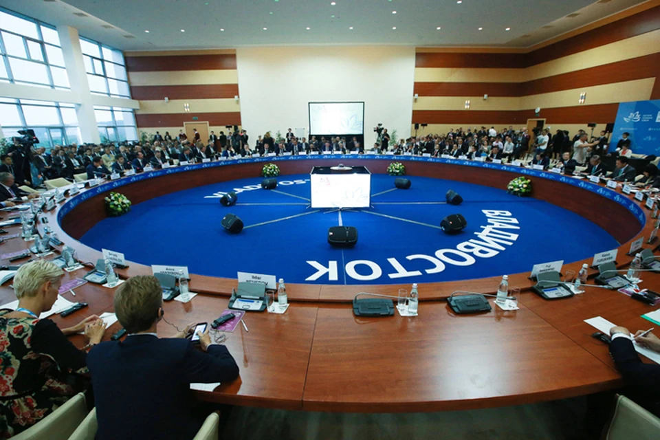 Очевидная цель форума – «открыть» Дальний Восток для инвесторов. Фото: Сергей Фадеичев/ТАСС