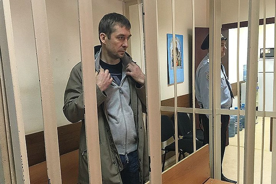 Дмитрий Захарченко в суде.