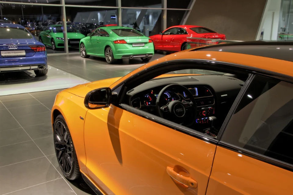 Автомобили линейки Audi exclusive в терминале Ауди Центр Выборгский