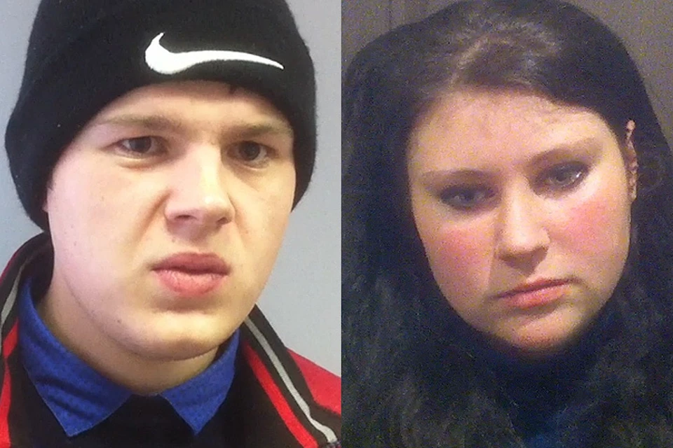 Задержанные 23-летняя Мария Олейник и 22-летний Андрей Бородач.