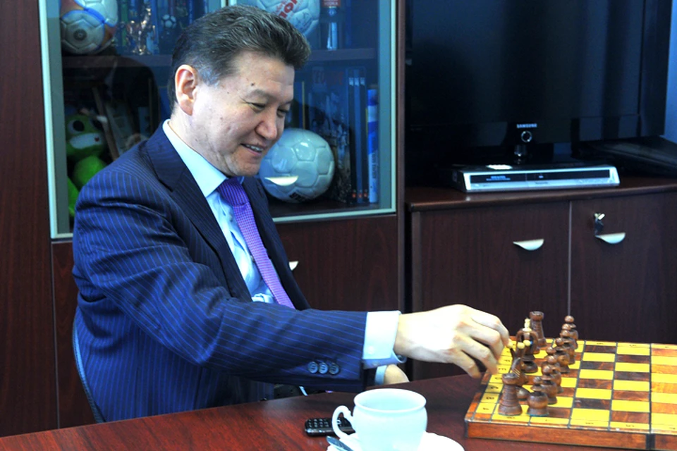 Кирсан Илюмжинов, президент Международной шахматной федерации