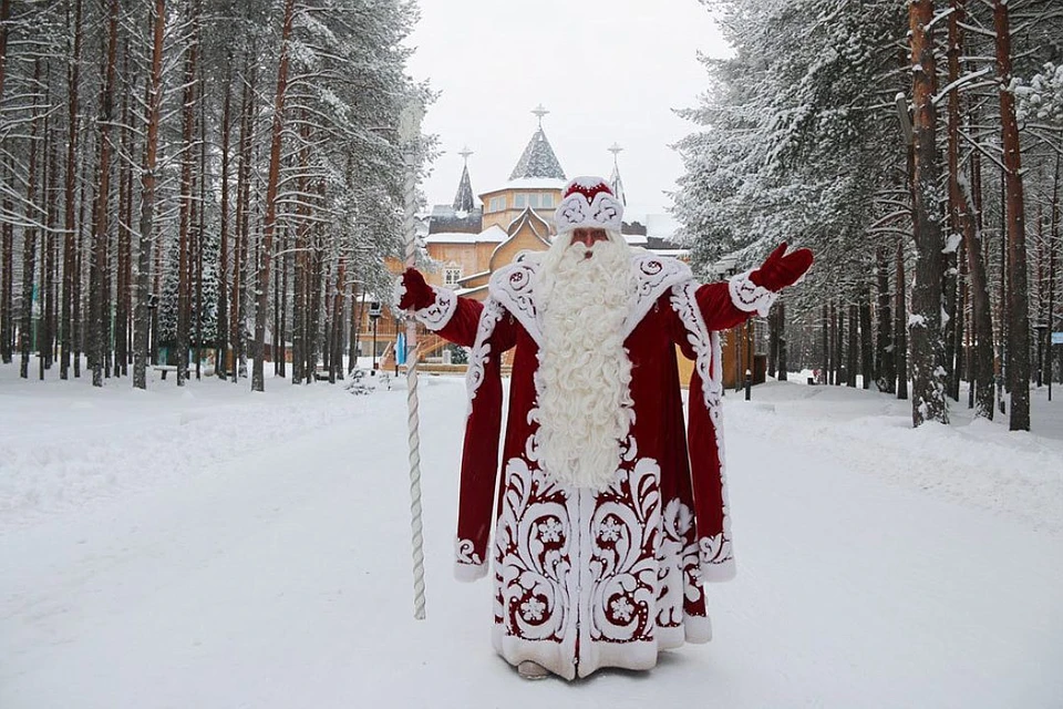 Дед Мороз прибудет прямо из Великого Устюга. Фото: Пресс-служба Дома Деда Мороза