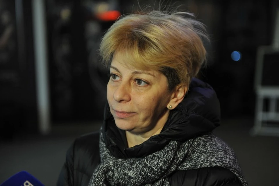Глава фонда "Справедливая помощь" Елизавета Глинка, прибывшая в Донецк, чтобы вывести 12 тяжелобольных детей в Москву на лечение