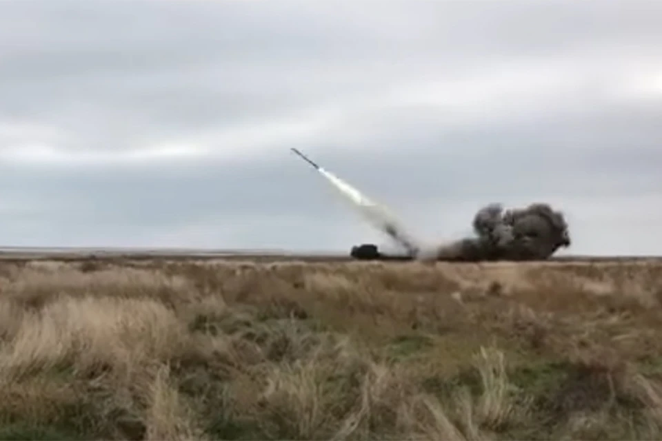 Кадры испытаний украинской ракеты в ноябре показал советник Порошенко Юрий Бирюков