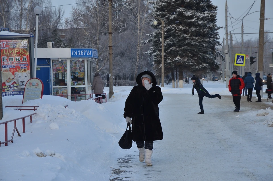 В морозный день произошла кража