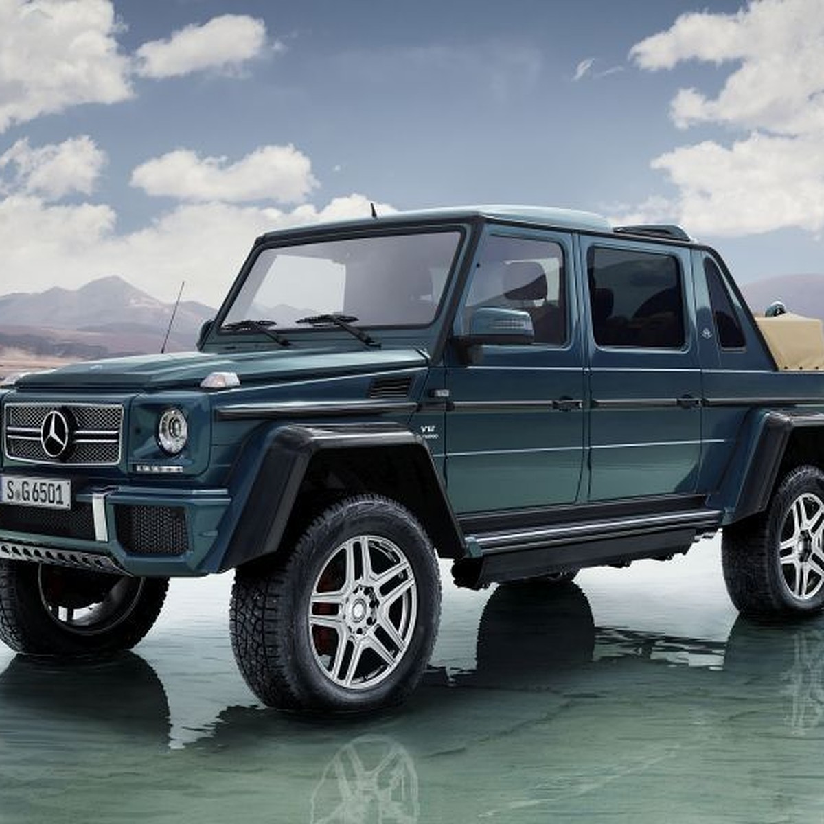 Невероятный «Гелик»: Mercedes-Maybach G 650 Landaulet - KP.RU