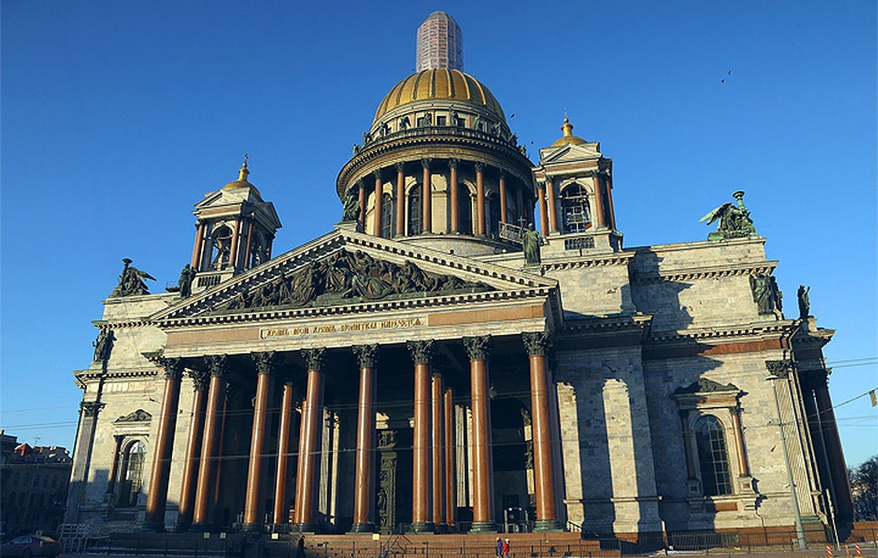 Исаакиевский собор в Санкт-Петербурге.