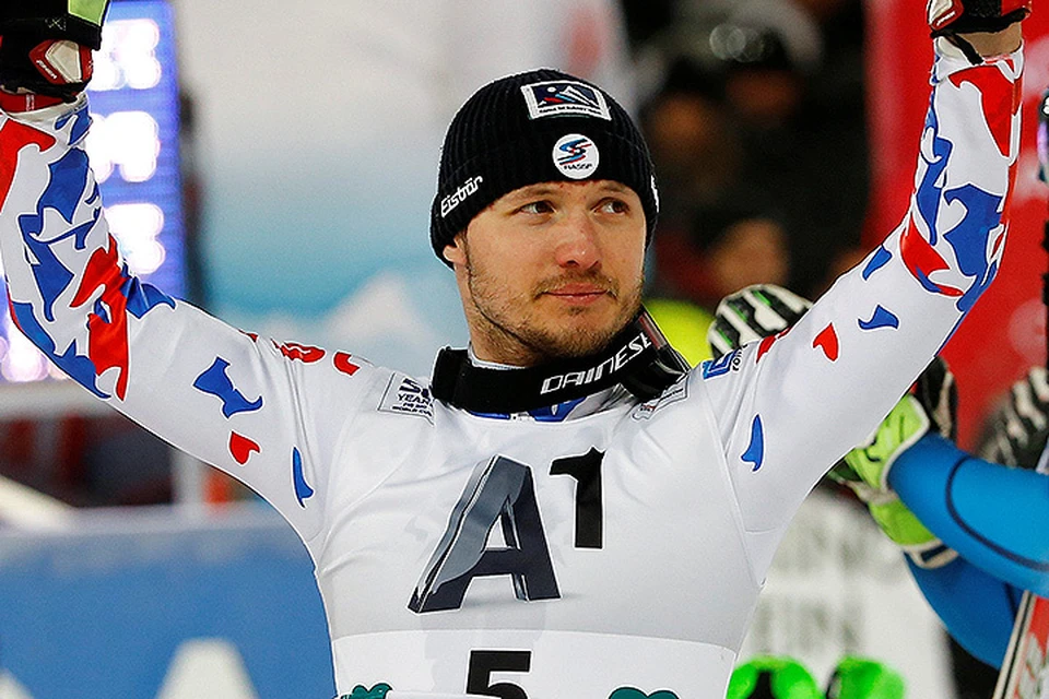 Российский горнолыжник Александр Хорошилов