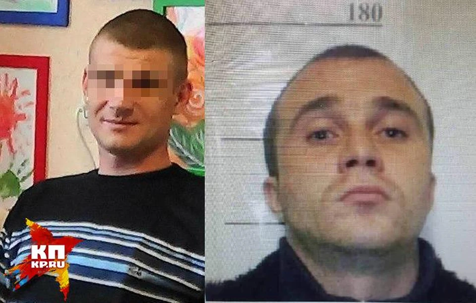 "Король" (слева) бросил гранату в "Яна" (справа), который стрелял в него из пистолета Фото: соцсети/В.Н.Горелых