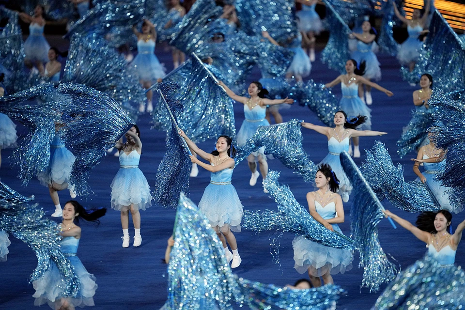 В Ханчжоу прошла церемония открытия XIX Летних Азиатских игр. Фото: East News