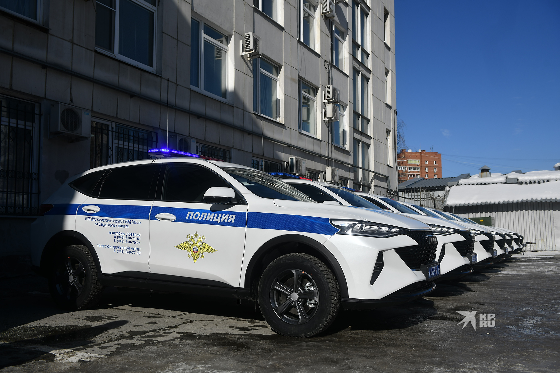 Для ГИБДД Свердловской области передали 29 новых служебных автомобилей  HAVAL - KP.RU