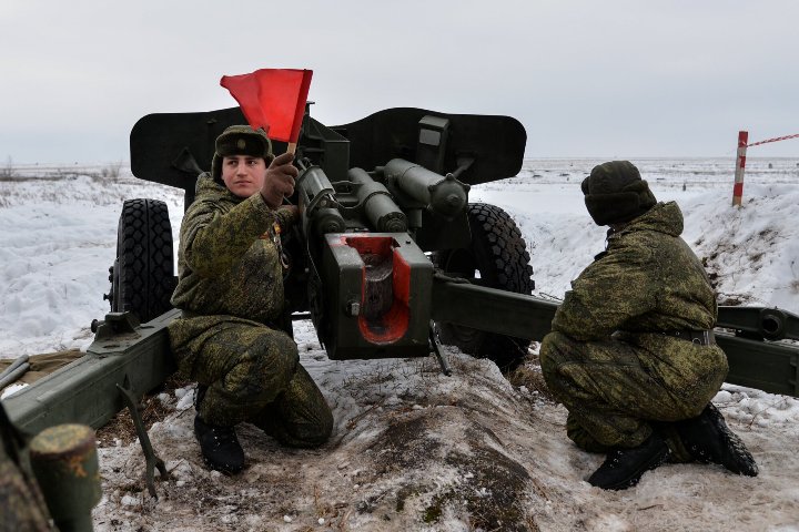 На тренировке