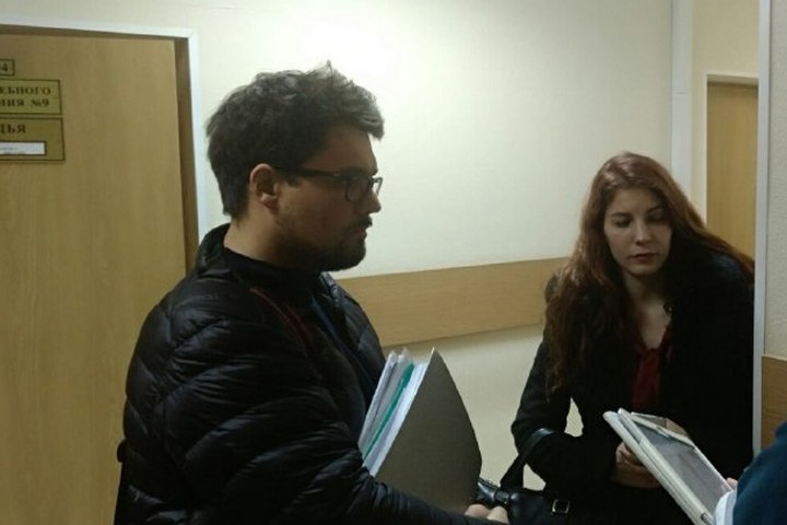 Изотов и его адвокат.