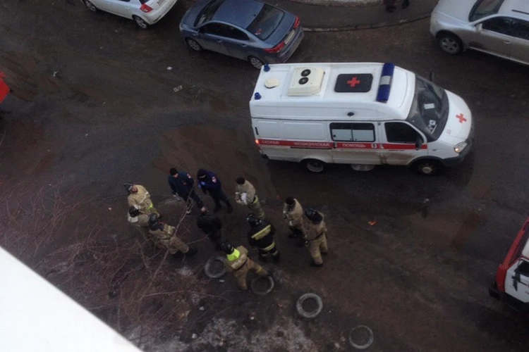 Пожар в подвале многоквартирного дома