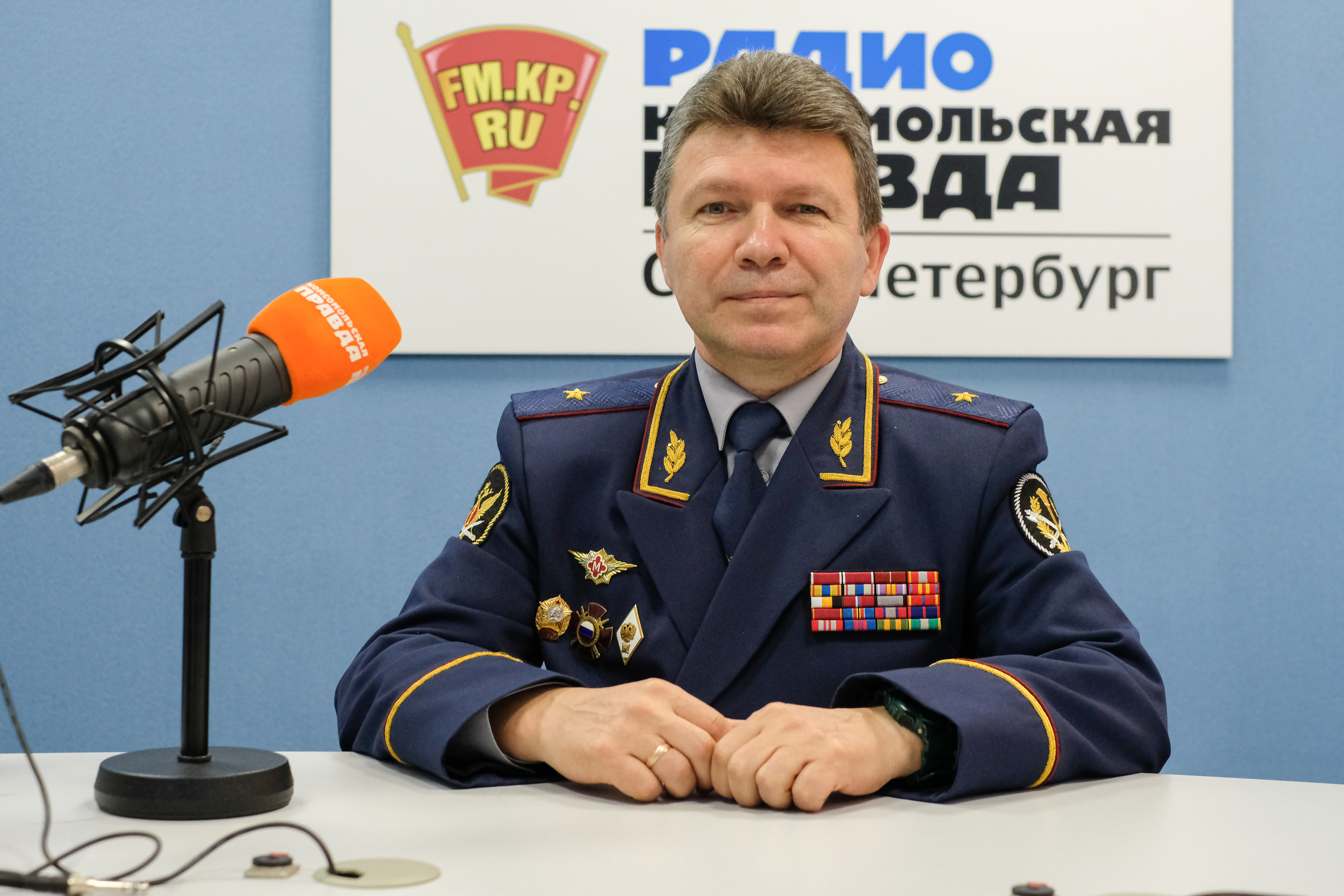 Начальник УФСИН по Санкт-Петербургу и Ленобласти, генерал-майор внутренней службы Игорь Потапенко.