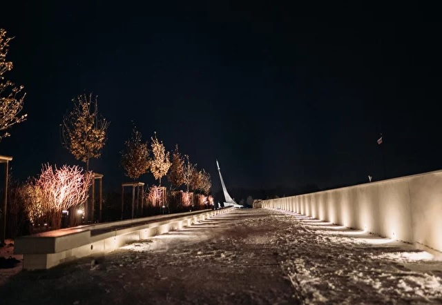 Парк покорителей космоса на месте приземления Гагарина готовится к скорому открытию. Фото сайта паркгагарин.рф