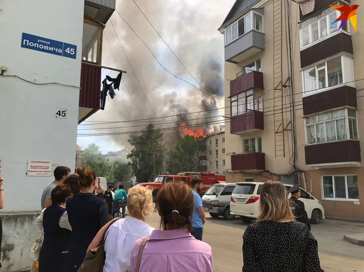 Sakhinfo в южно сахалинске сгорела крыша жилого дома