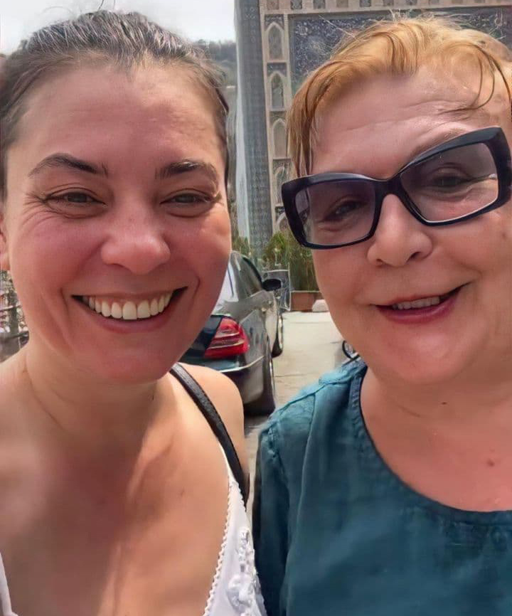 Экранная мама и дочь - актрисы Инна Королева и Татьяна Кравченко. Фото: соцсети