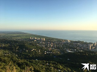 Смотровая площадка на горе Мамзышха.