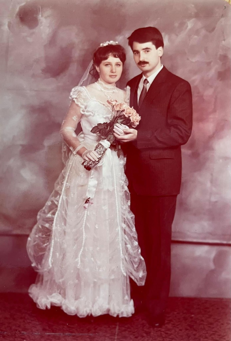 Родители Натальи Гордиенко в день своей свадьбы. 1986 год. Фото: Natalia Gordienko