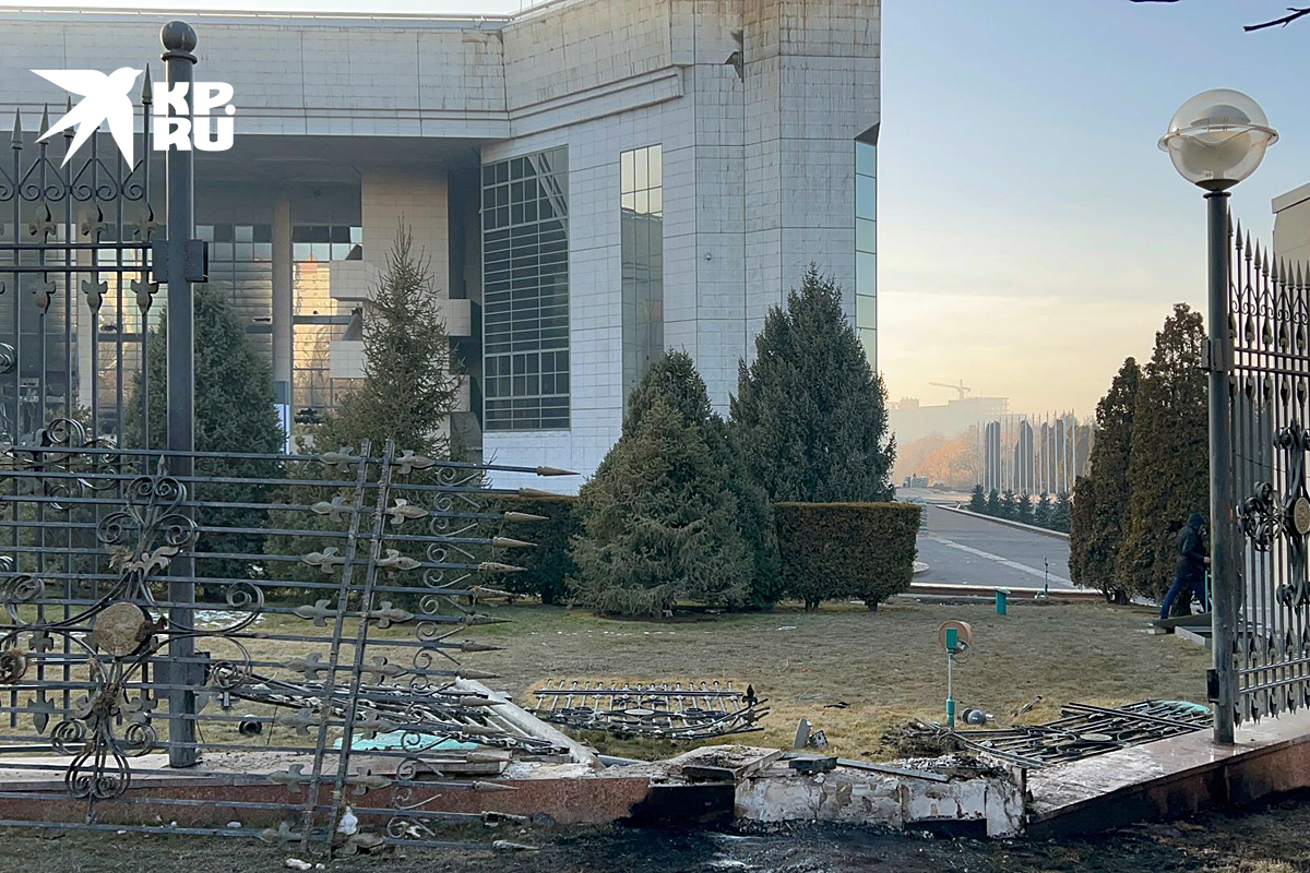 Разграбление коснулось лишь небольшой части города по ходу движения погромщиков