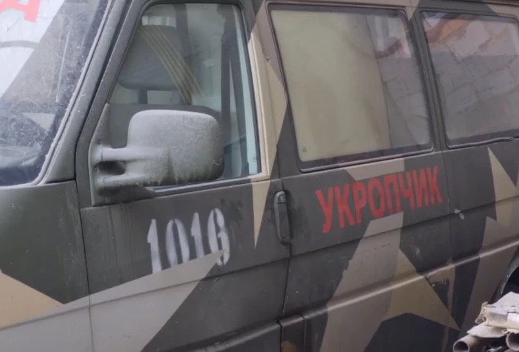 Склад был взят с боем. Фото: кадр из видео НМ ДНР