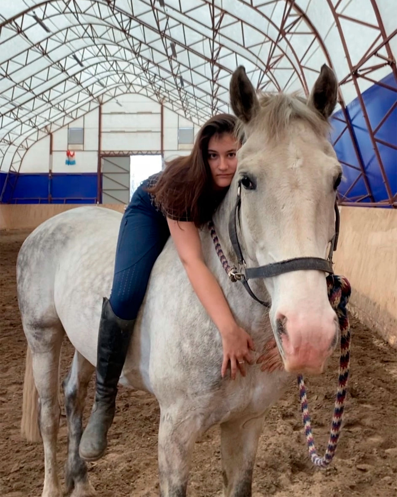 Привыкали друг к другу около трёх месяцев. Фото из личного архива Алины Хвалевой